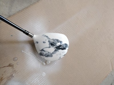 Things I would never normally paint – Golf Driver